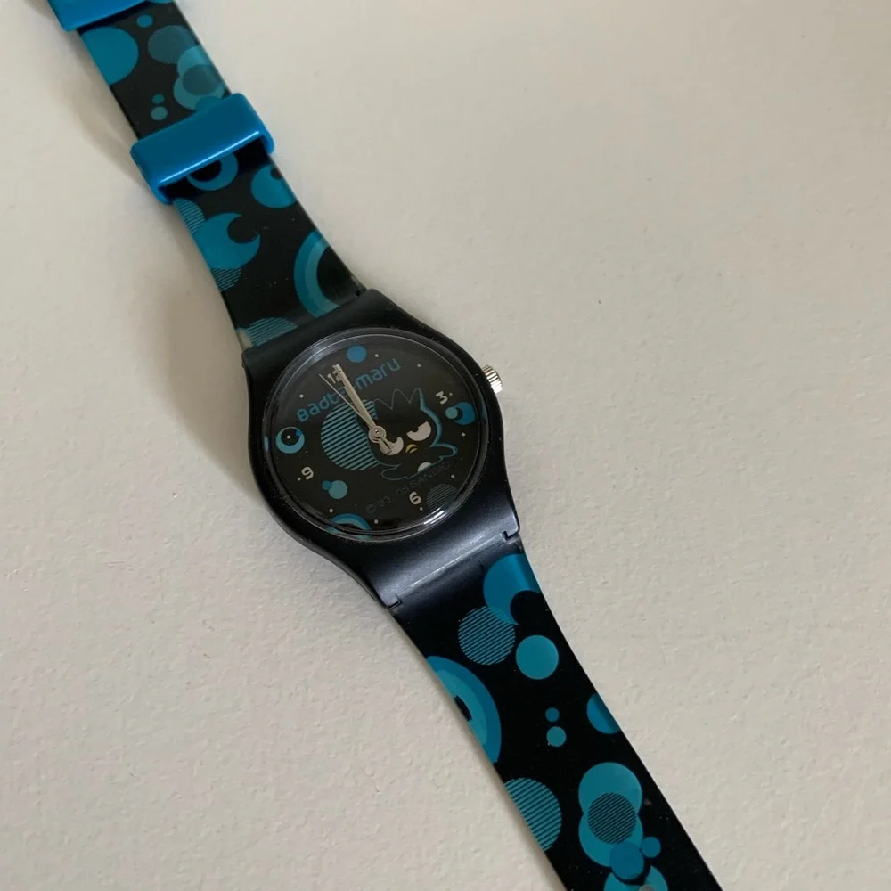 Hold Y2k badtz Maru jelly watch